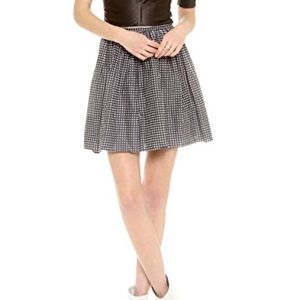 Madewell Black & White Gingham Skirt Size 14